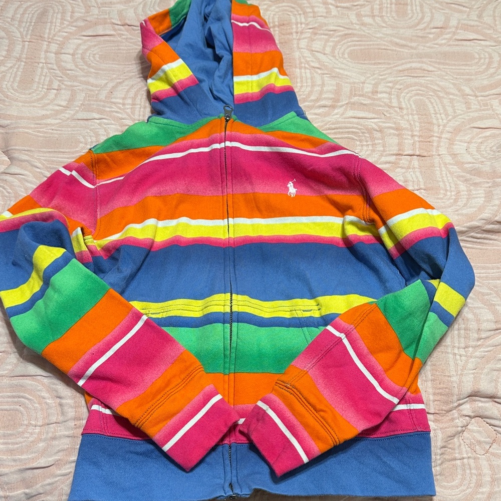 Colorful Striped Kids Jacket